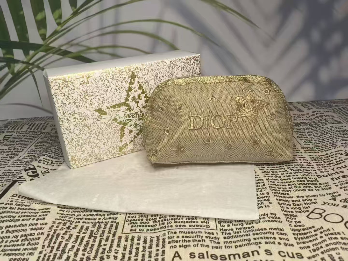 D-IOR Mesh Star Makeup Bag gwp