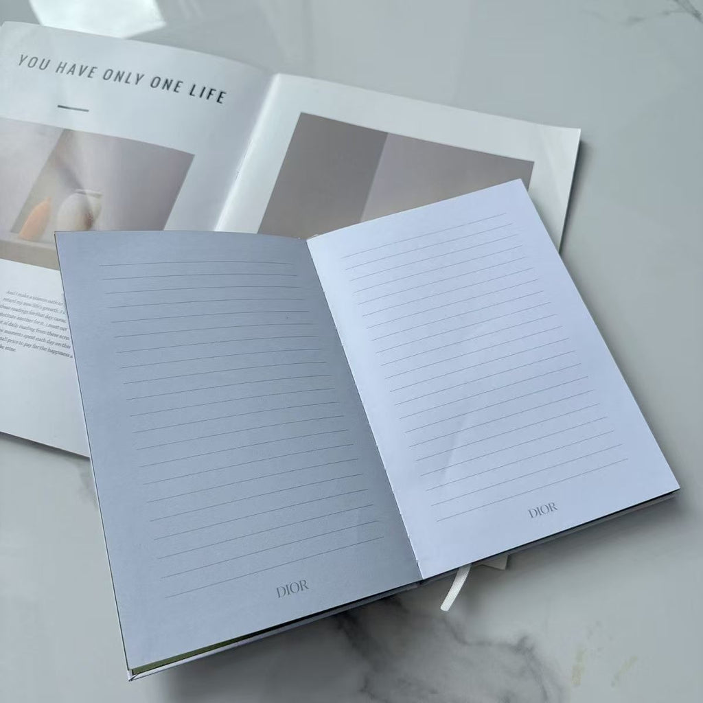 DIOR Floral Butterfly Notebook New