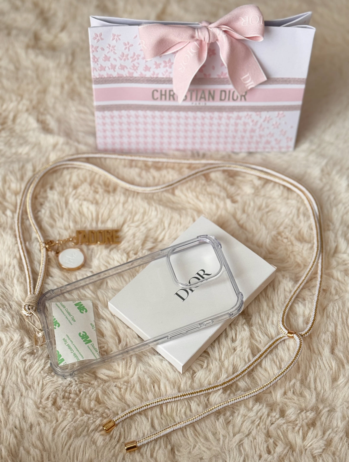 DIOR J'adore Reed Diffuser Stone Phone Charm