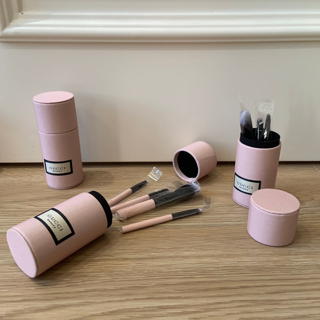 gucci pink Makeup Brush Holder Set