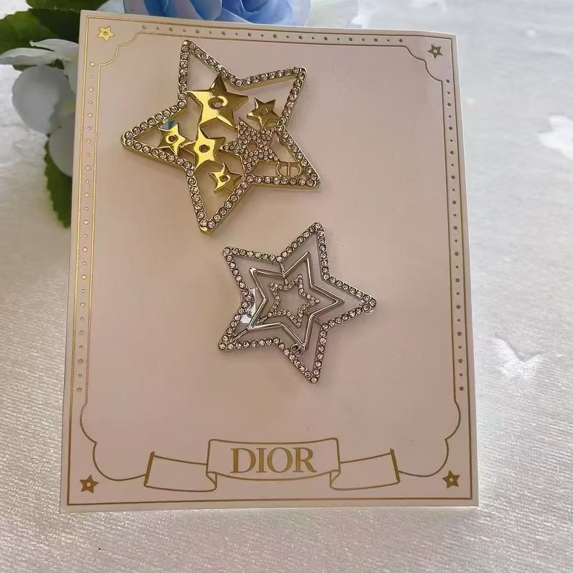 dior Star Hairpin 2025 Holiday Limited Edition Hair Accessory