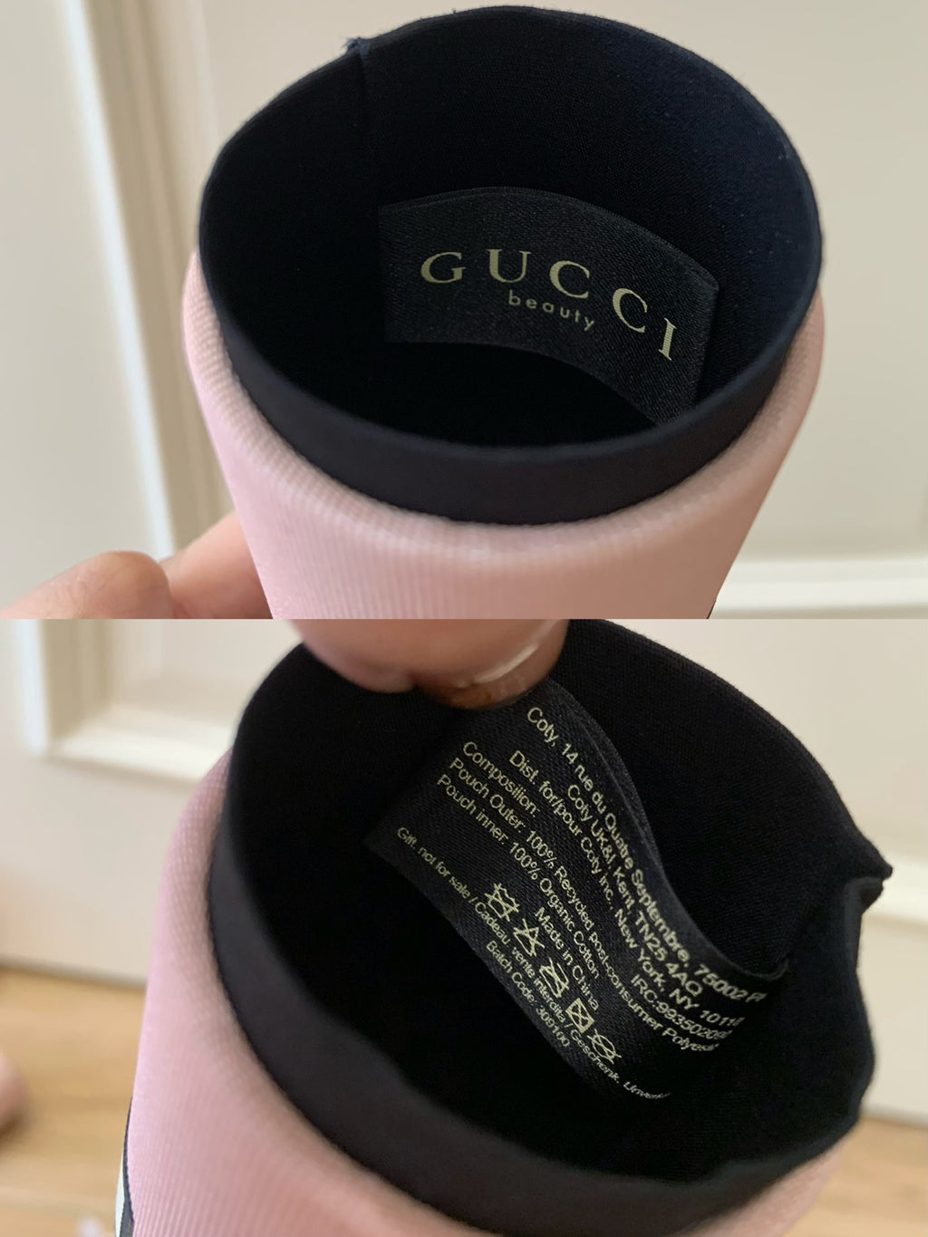 gucci pink Makeup Brush Holder Set