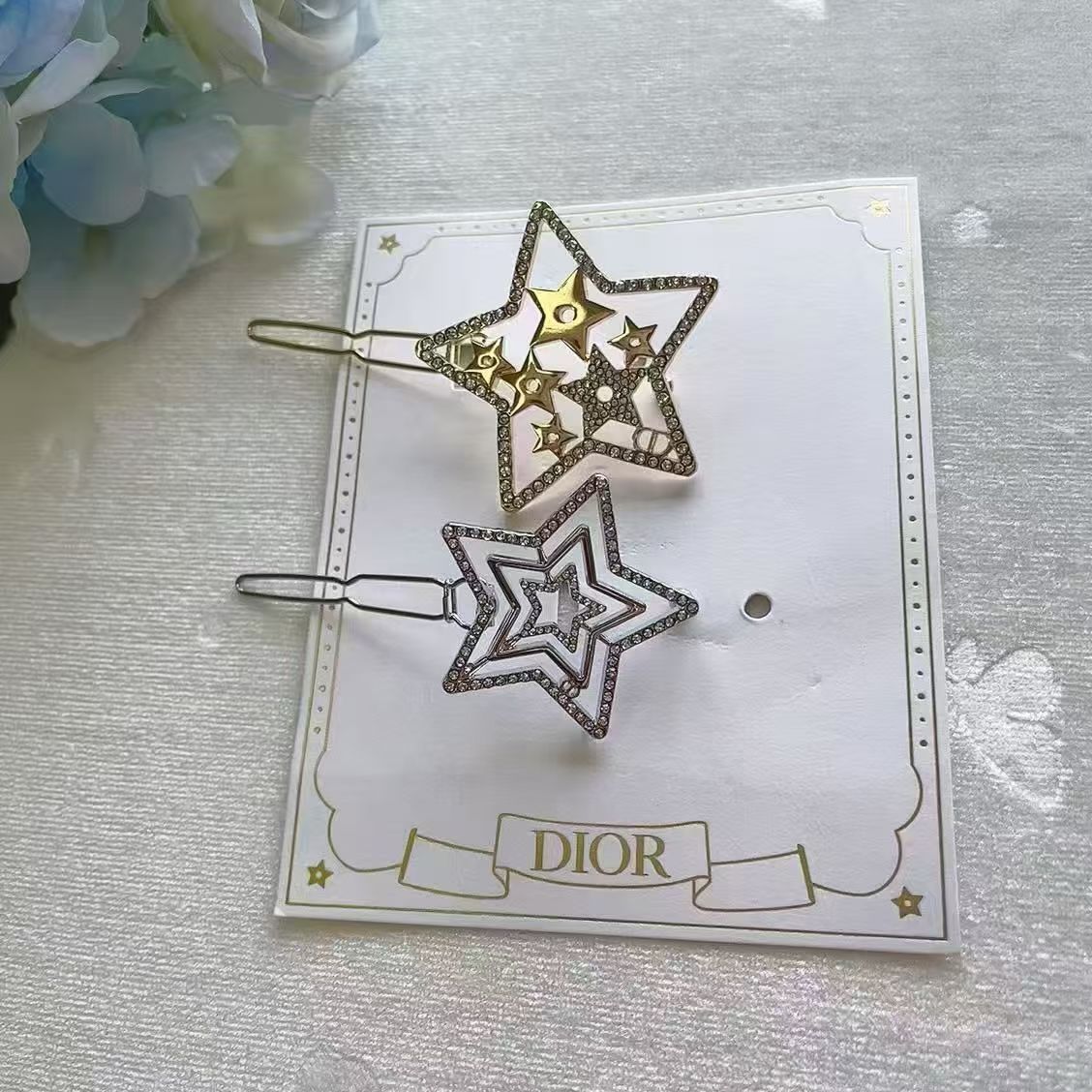 dior Star Hairpin 2025 Holiday Limited Edition Hair Accessory