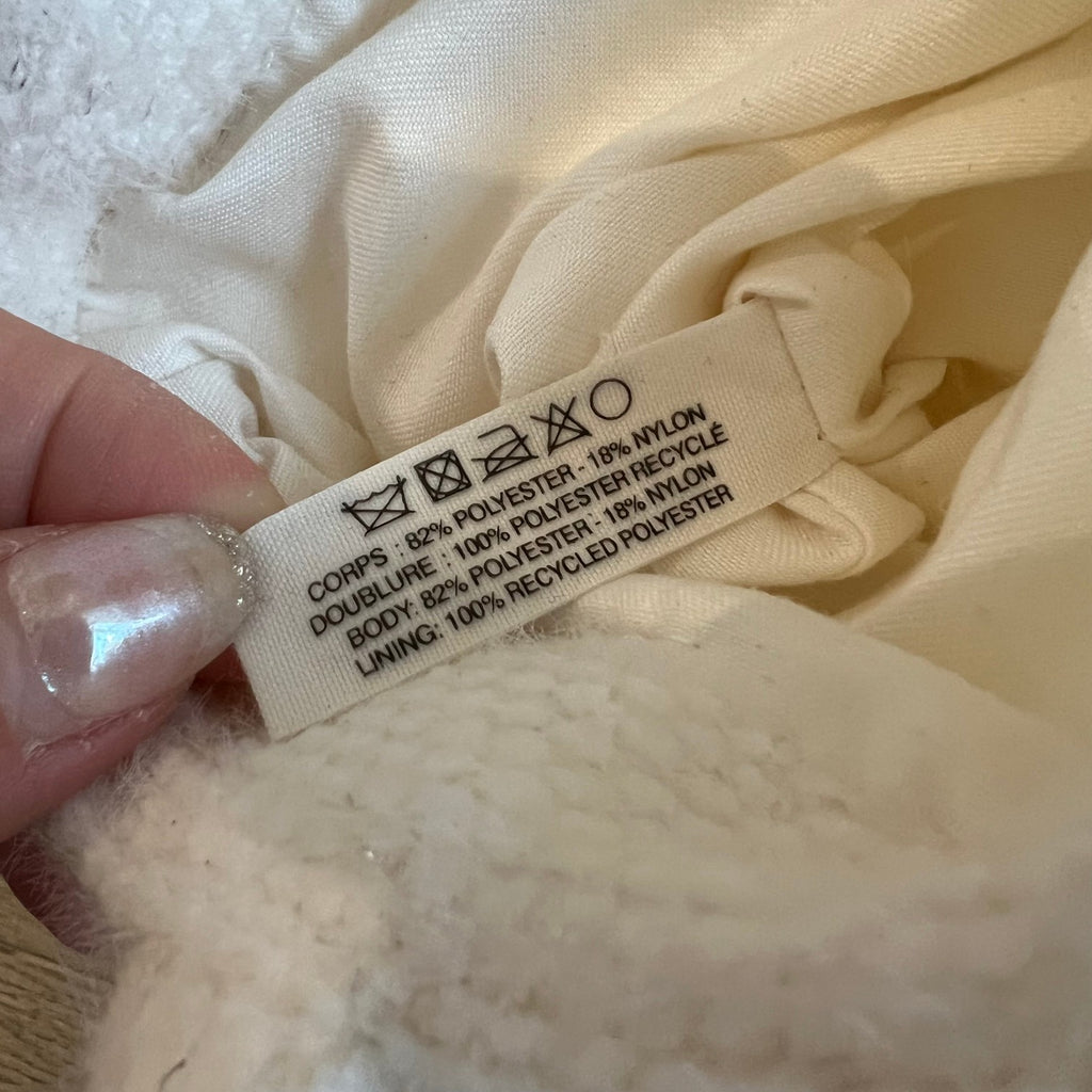 C-hanel Cream-Color Christmas Special Snowflake Handbag