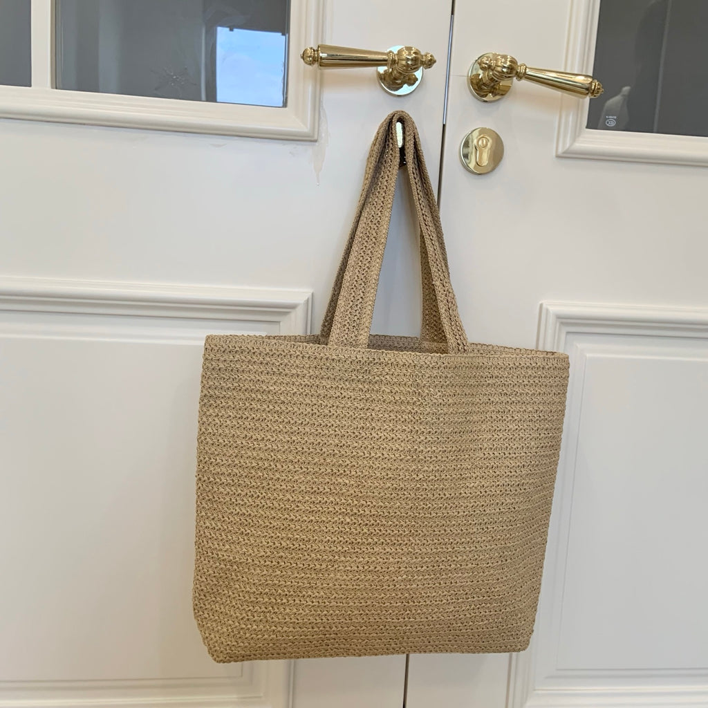 D-ior Vacation Large Straw Tote Bag gwp