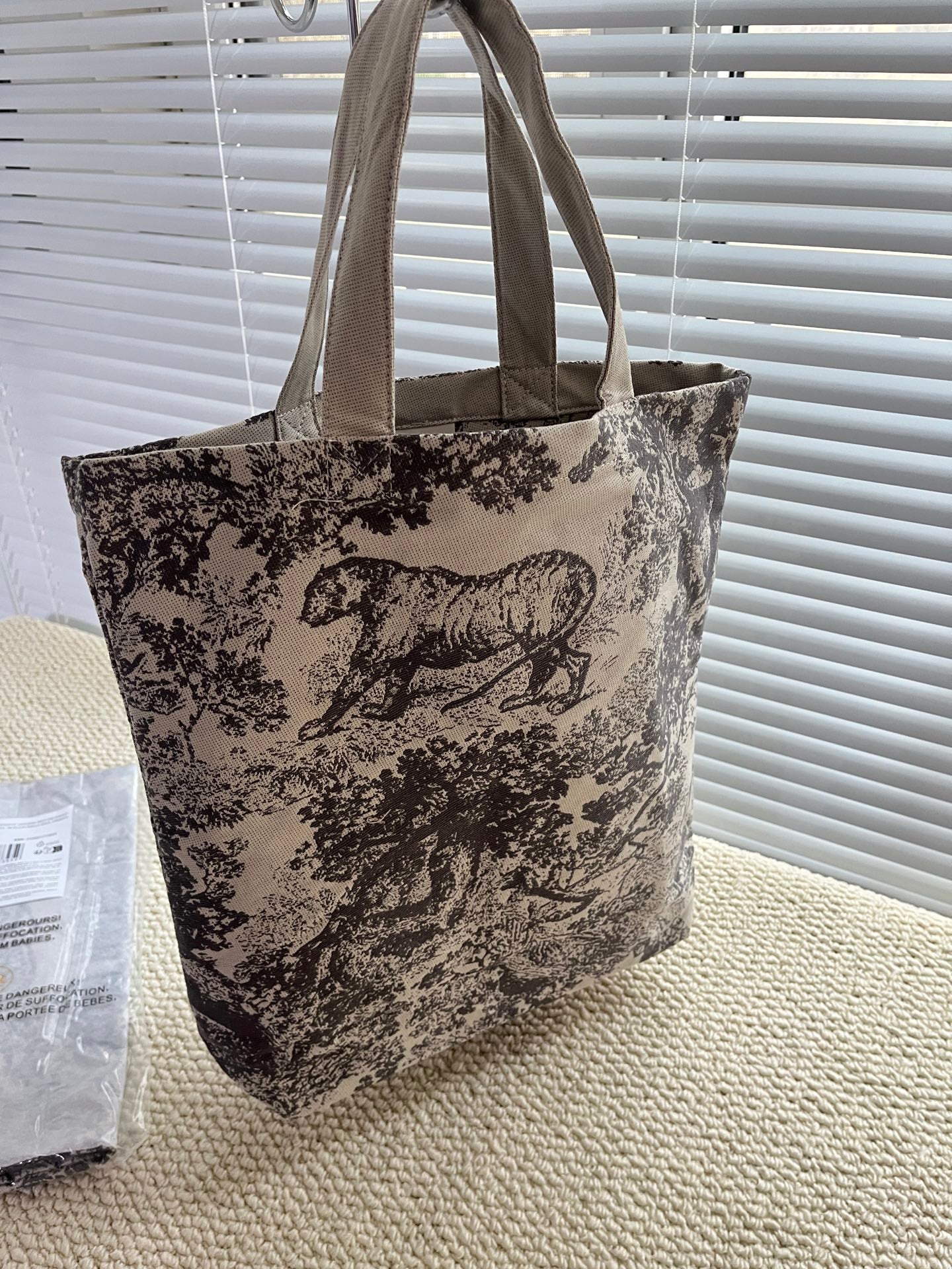 Dior Classic Oblique Jungle Tiger Bag gwp