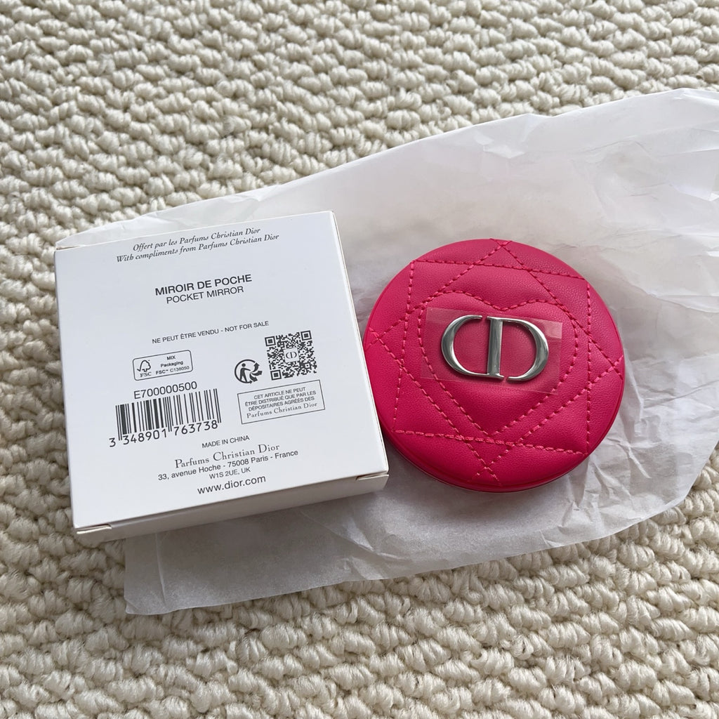 DIOR PINK MAKEUP MIRROR