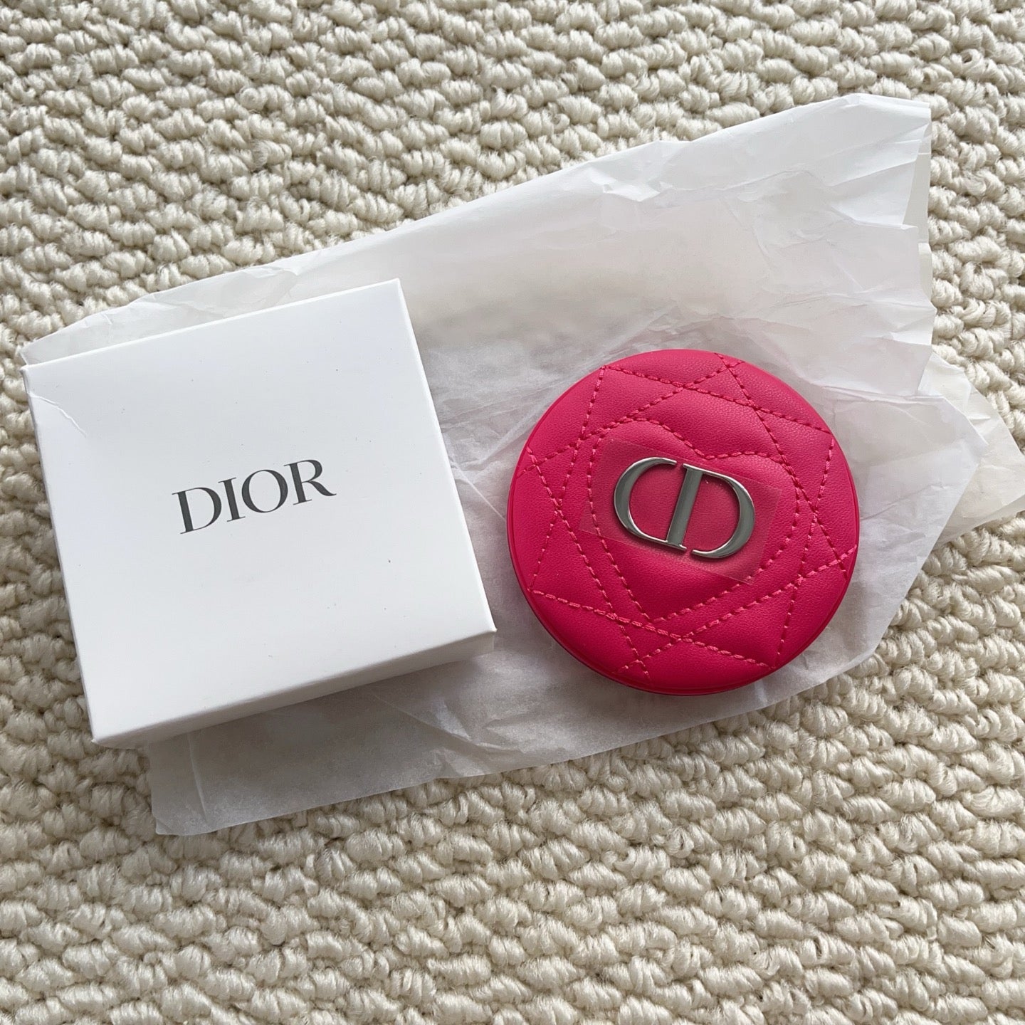 DIOR PINK MAKEUP MIRROR