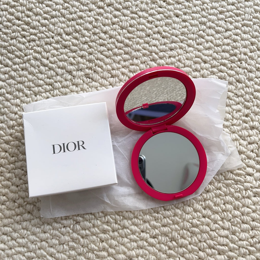DIOR PINK MAKEUP MIRROR