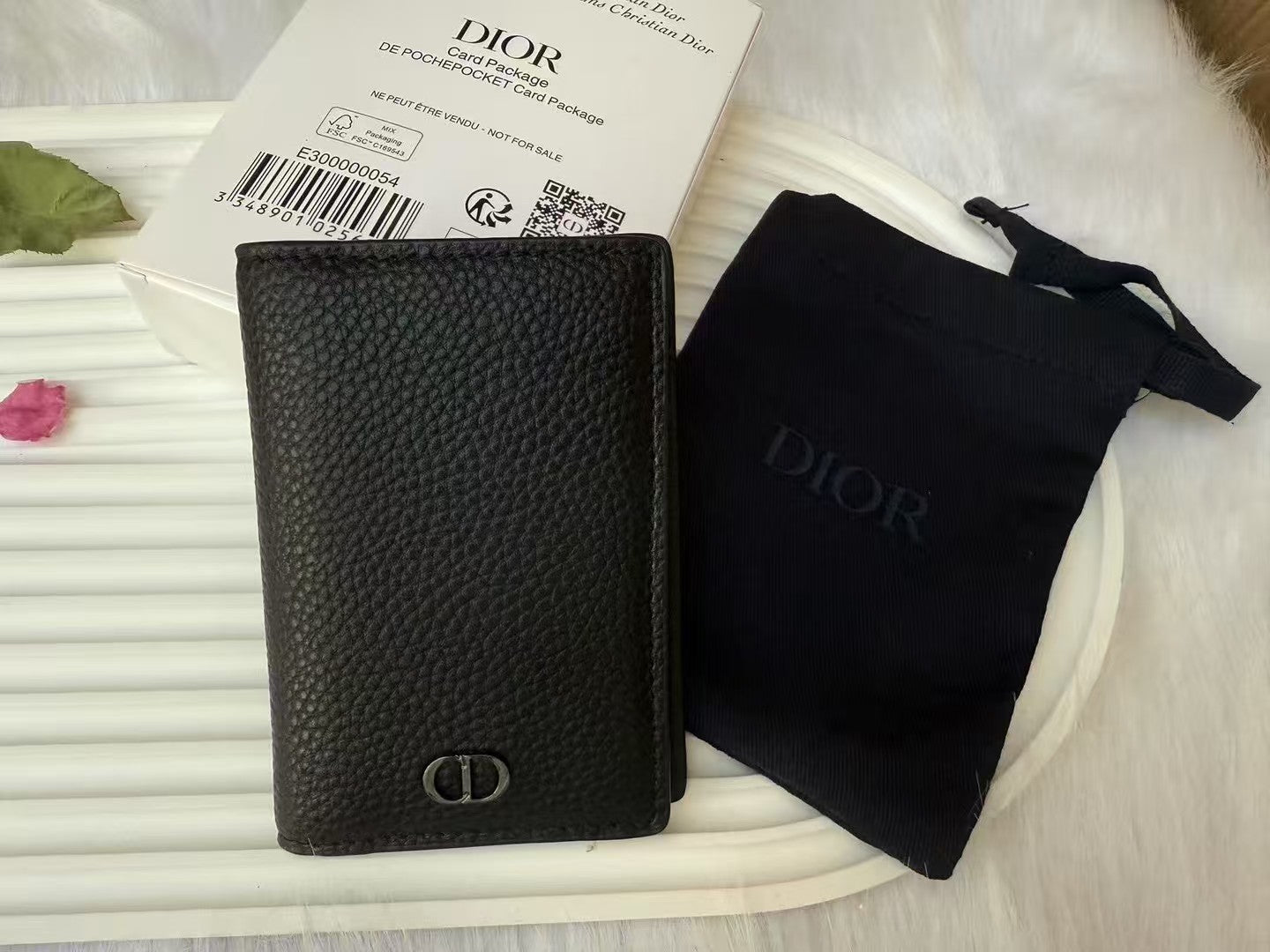 Dior Genuine Leather Wallet & Card Holder x10 gwp