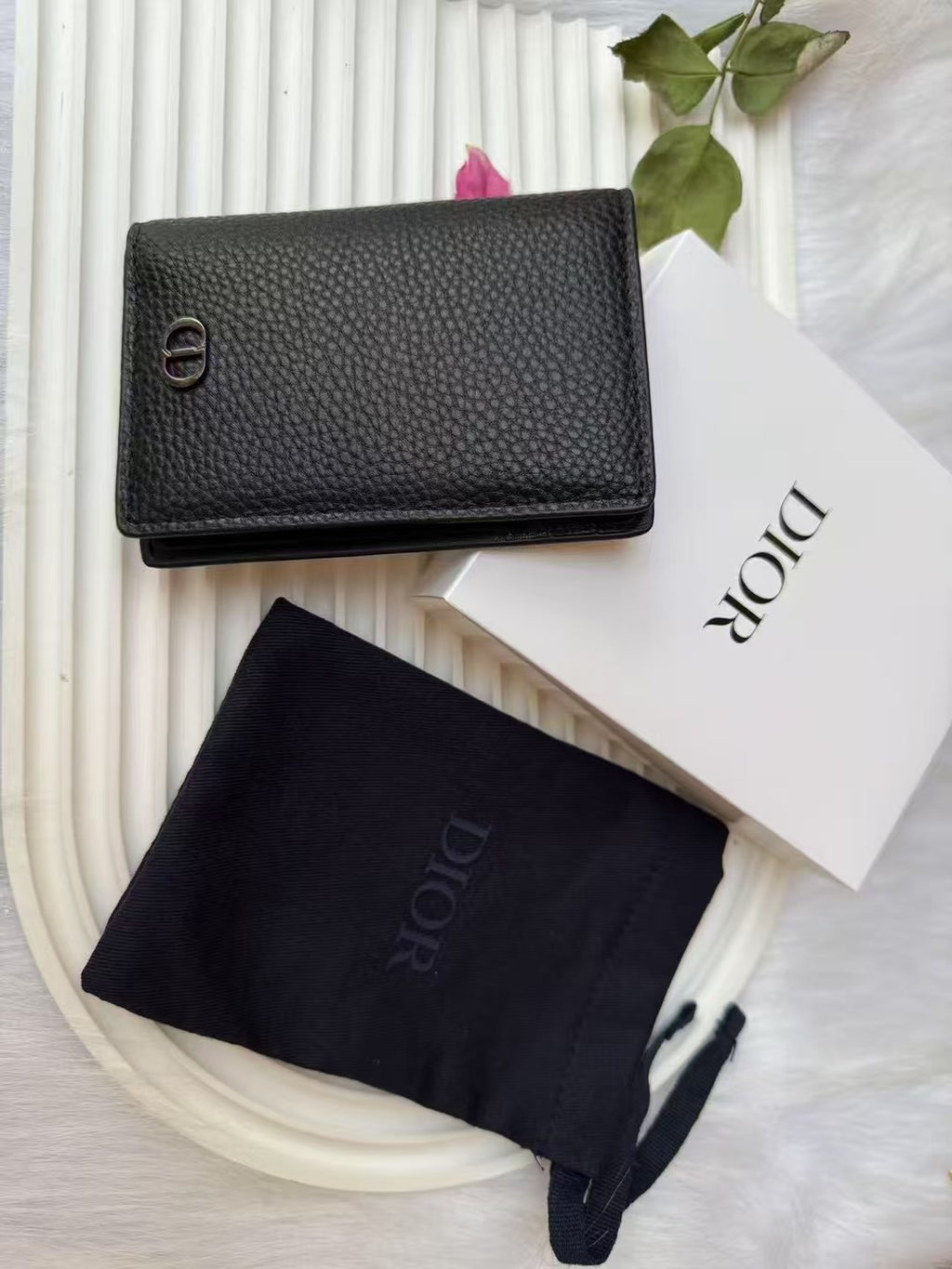 Dior Genuine Leather Wallet & Card Holder x10 gwp