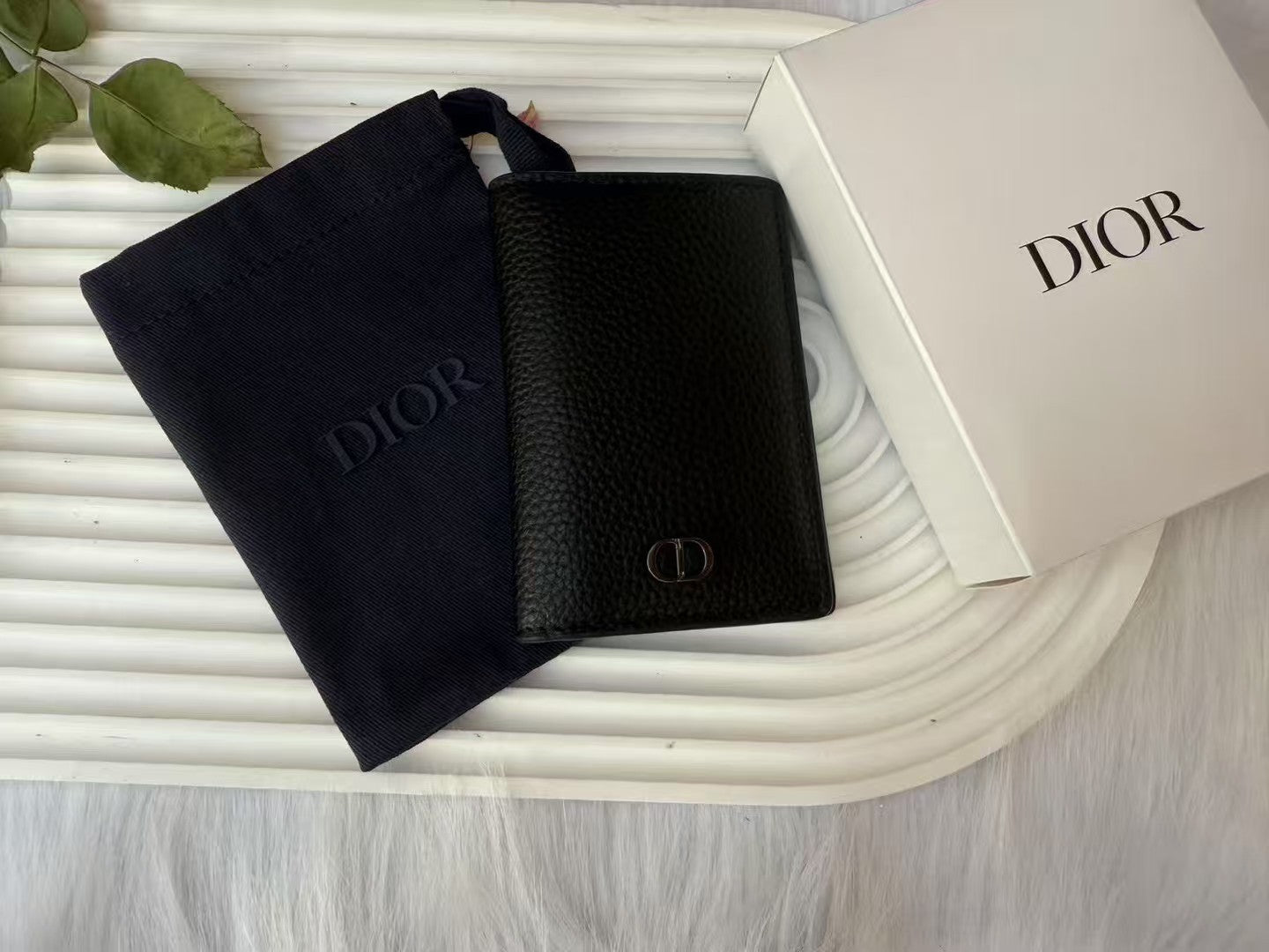 Dior Genuine Leather Wallet & Card Holder x10 gwp